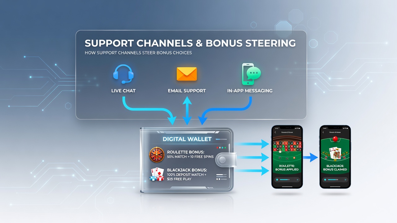 Mobile Spieler nutzen Support für Wallet-Boni in Roulette und Blackjack