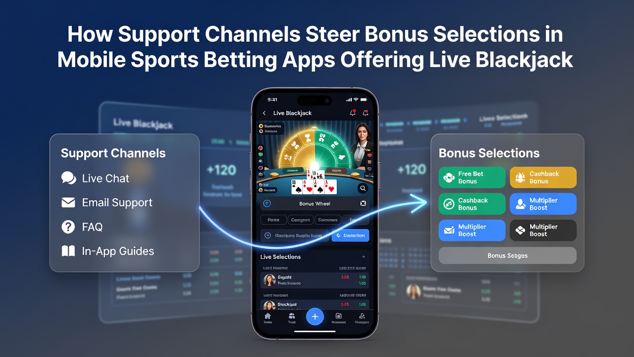 Einfluss von Support auf Bonusentscheidungen in Apps mit Live-Roulette und Blackjack